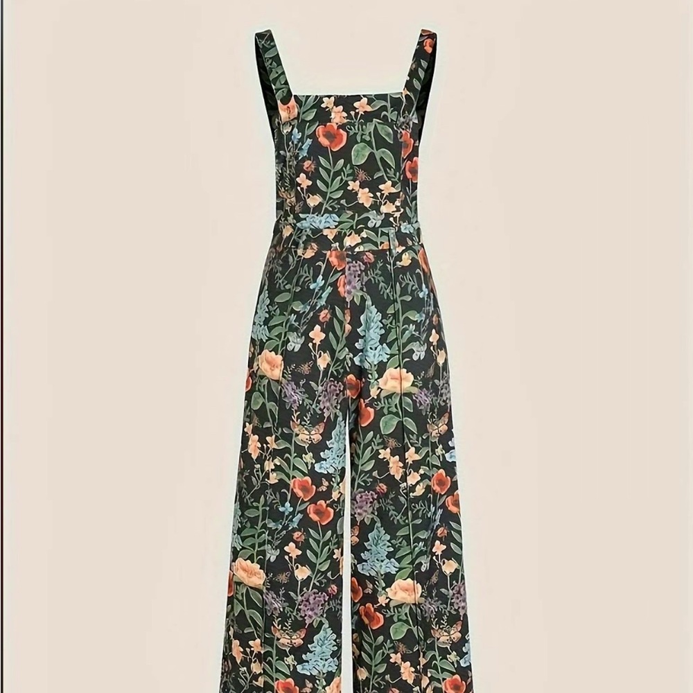 Women’s floral jumpsuit